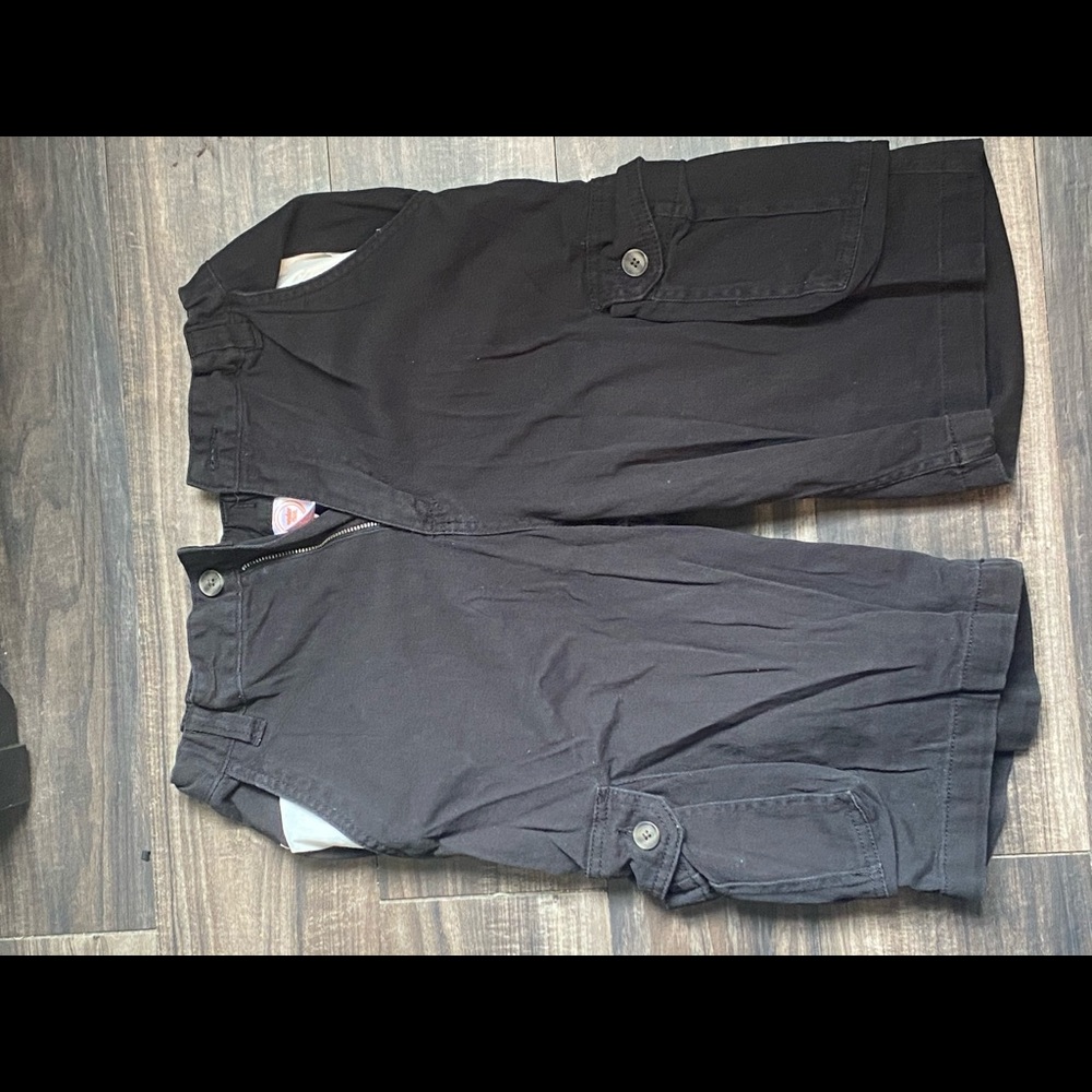 Wonder Nation Black Jean Shorts